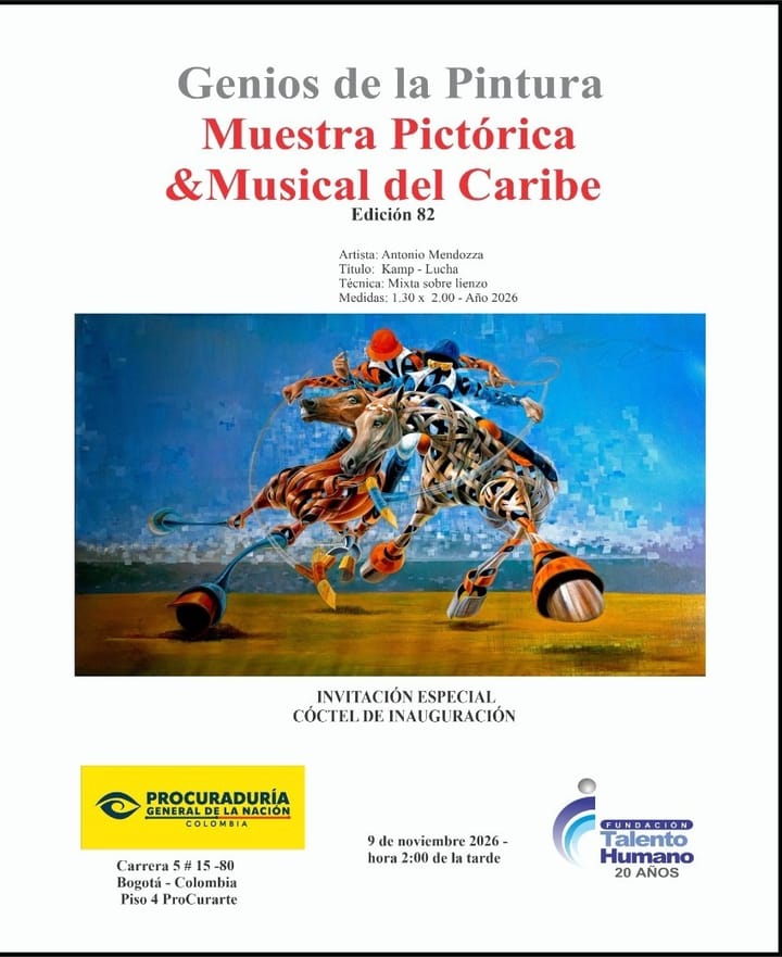 Genios de la Pintura. Muestra Pictórica & Musical del Caribe